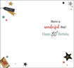 Picture of HAPPY 80TH BIRTHDAY CARD